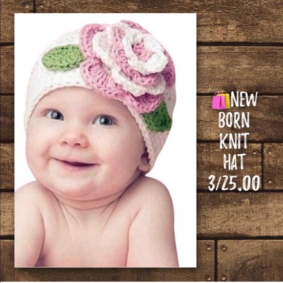 Other - 🛍New Born Knit Hat 3/25.00